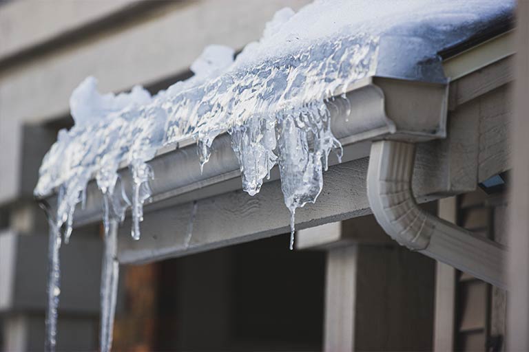 gutter winterization services